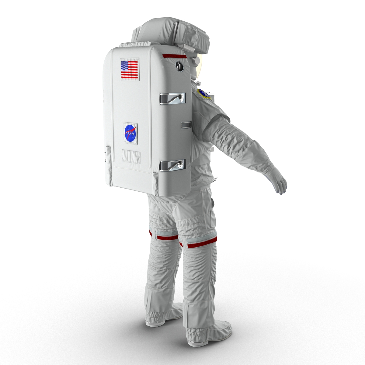 3D Astronaut Nasa Extravehicular Mobility Unit model