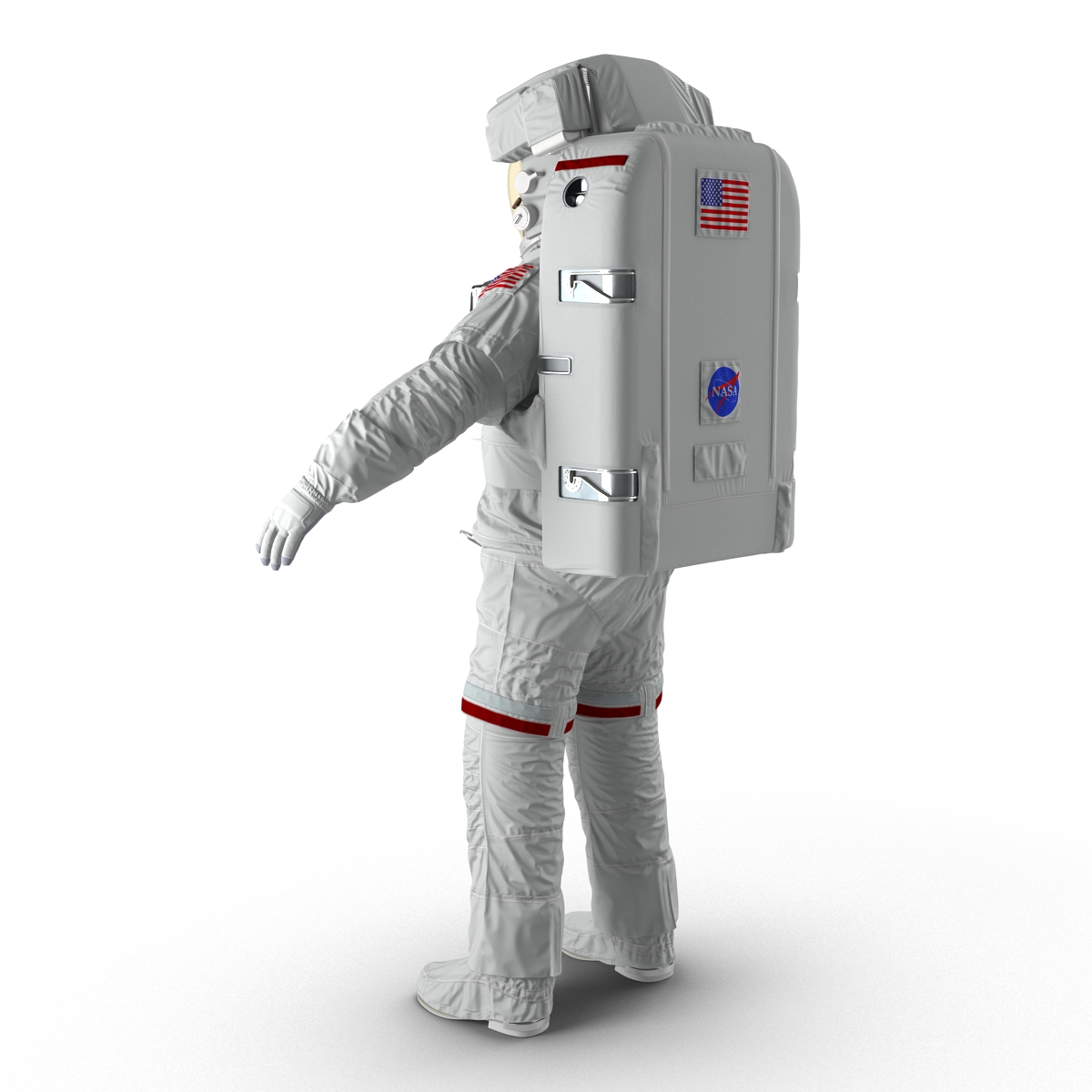 3D model Astronaut Nasa Extravehicular Mobility Unit Rigged