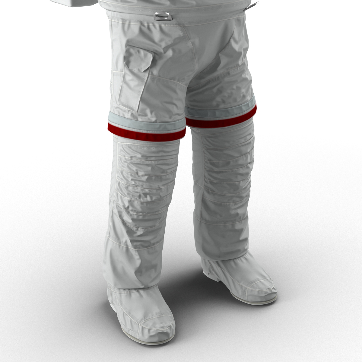 Astronaut Nasa Extravehicular Mobility Unit Rigged 2 3D