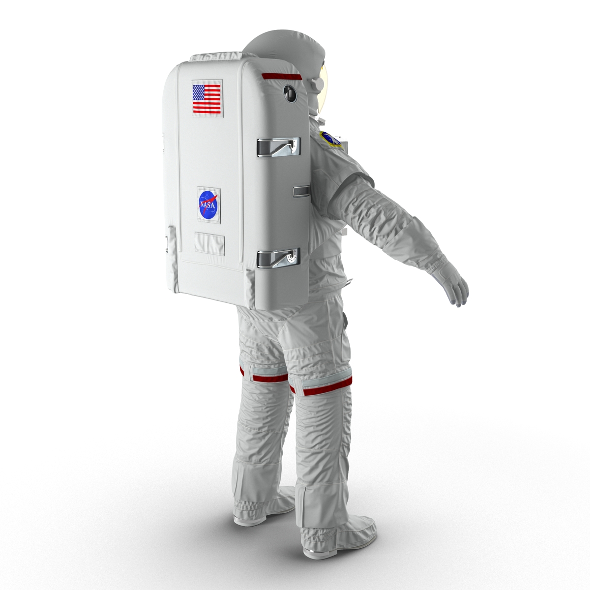 3D model Astronaut Nasa Extravehicular Mobility Unit 2