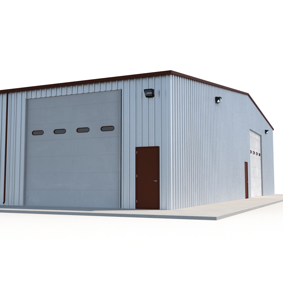 3D model Warehouse Building 3