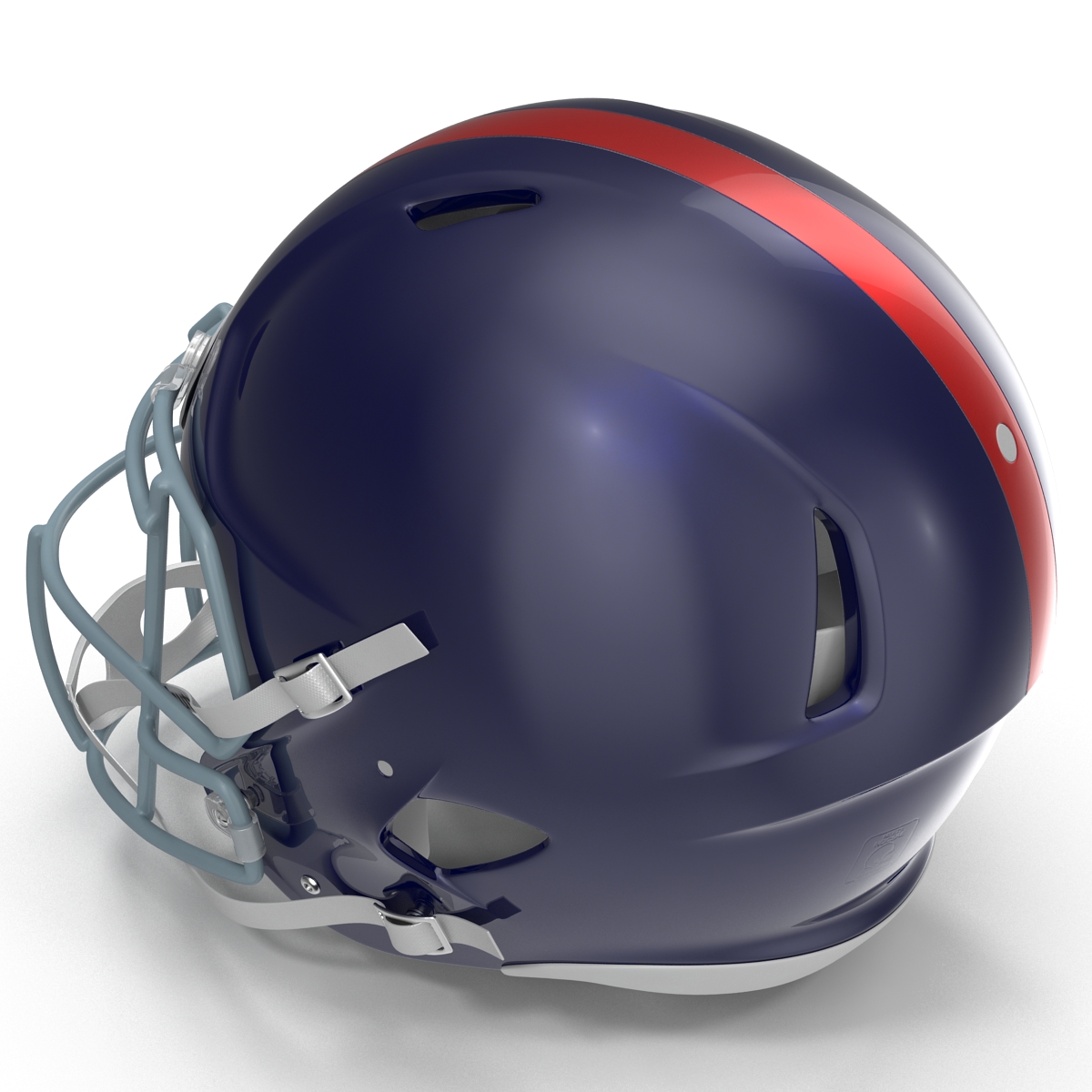 Football Helmet Schutt Blue 3D