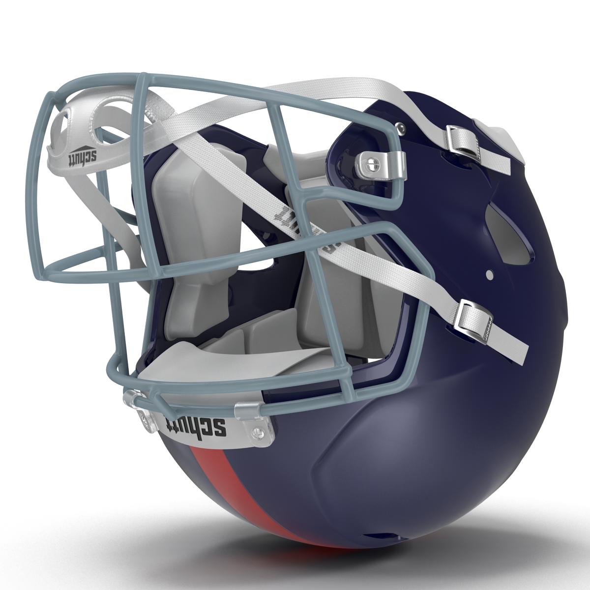 Football Helmet Schutt Blue 3D