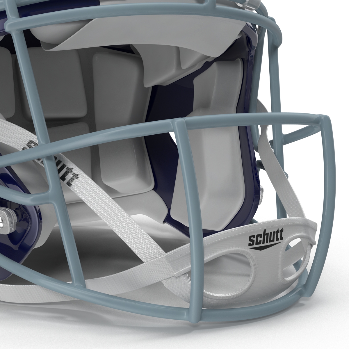 Football Helmet Schutt Blue 3D