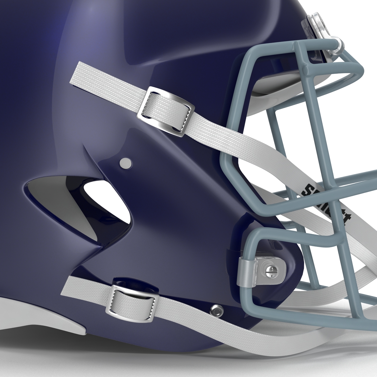 Football Helmet Schutt Blue 3D