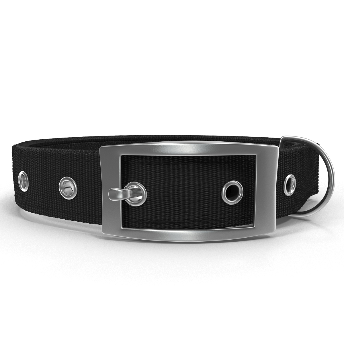 3D Dog Collar 3 Black model