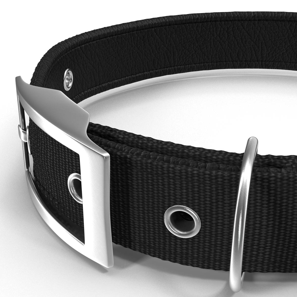 3D Dog Collar 3 Black model