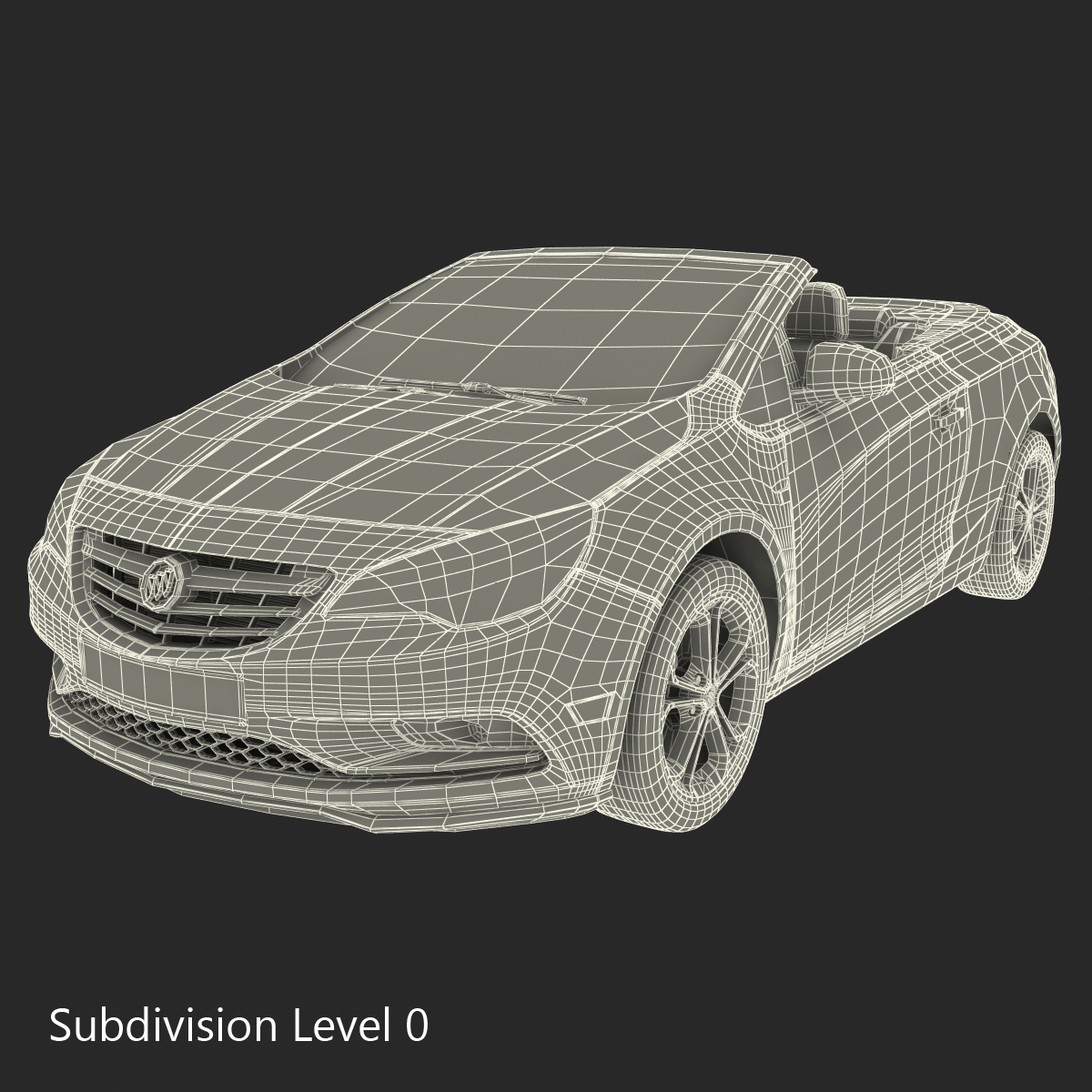 3D Buick Cascada 2016 model