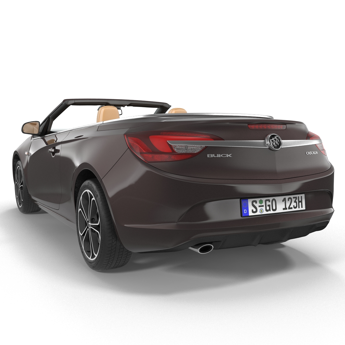 3D model Buick Cascada 2016 Rigged