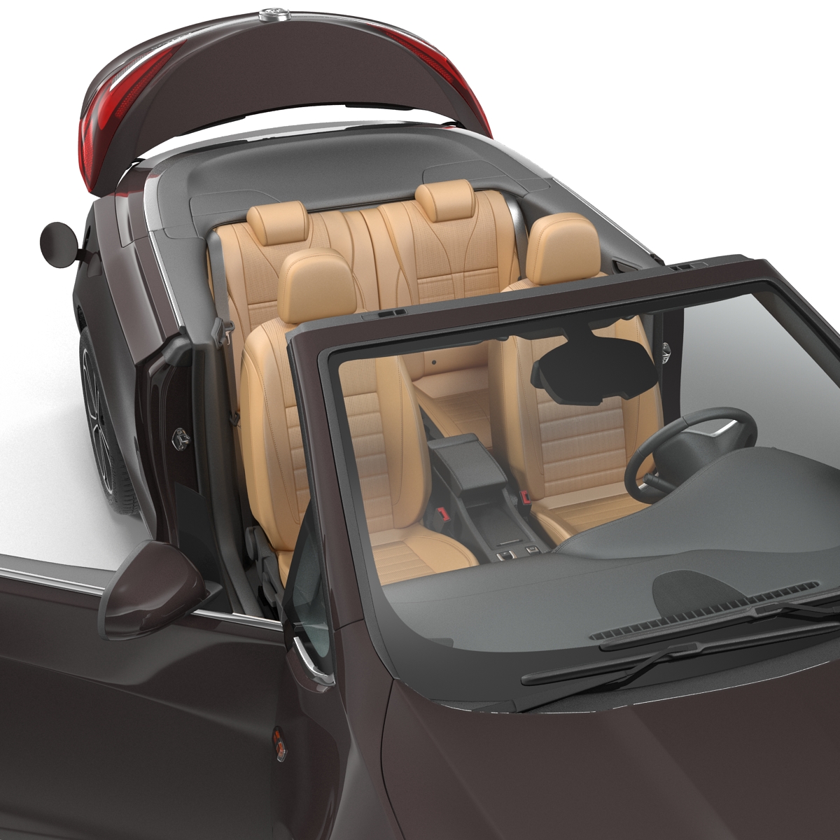 3D model Buick Cascada 2016 Rigged