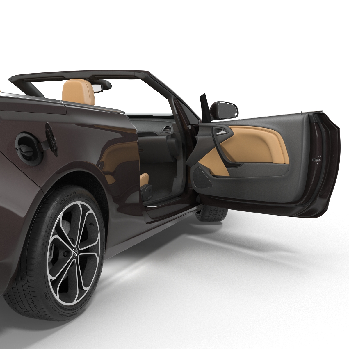 3D model Buick Cascada 2016 Rigged