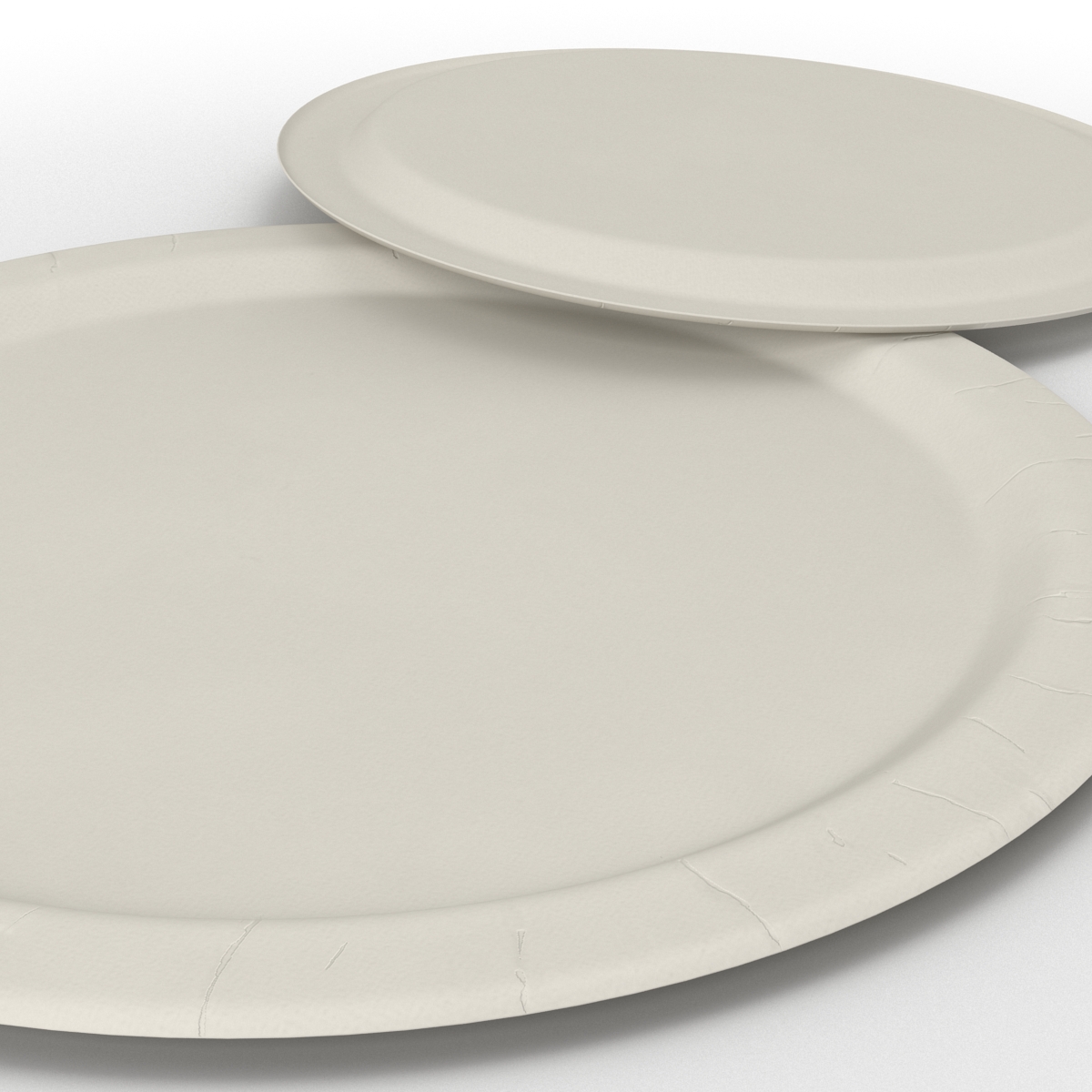 3D Paper Plates Set