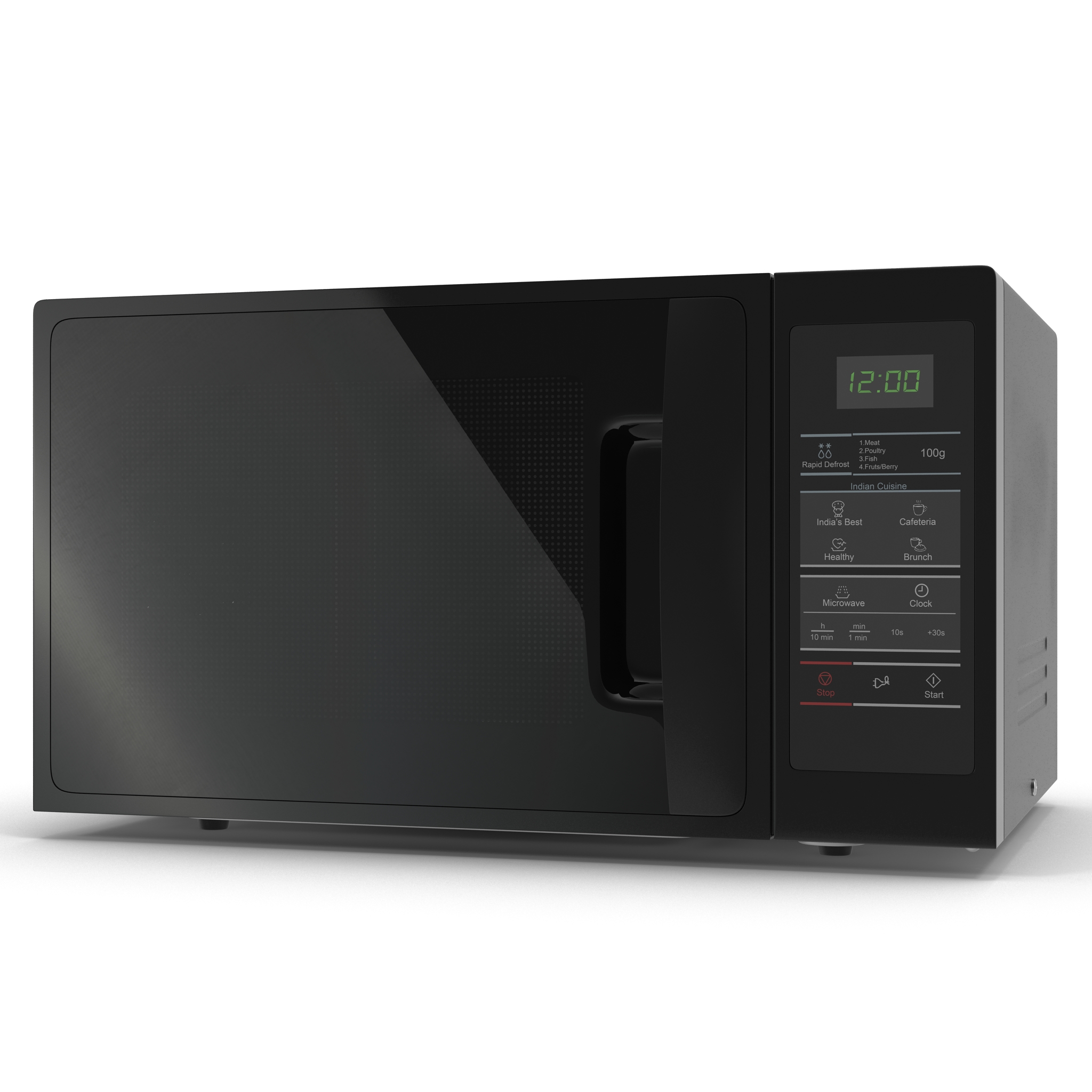 Microwave Oven 3 Generic 3D model