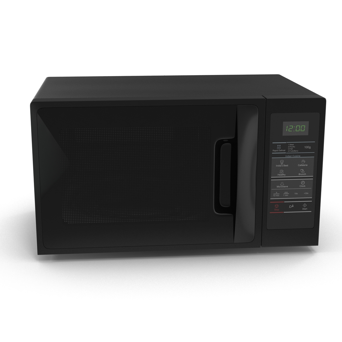 Microwave Oven 3 Generic 3D model