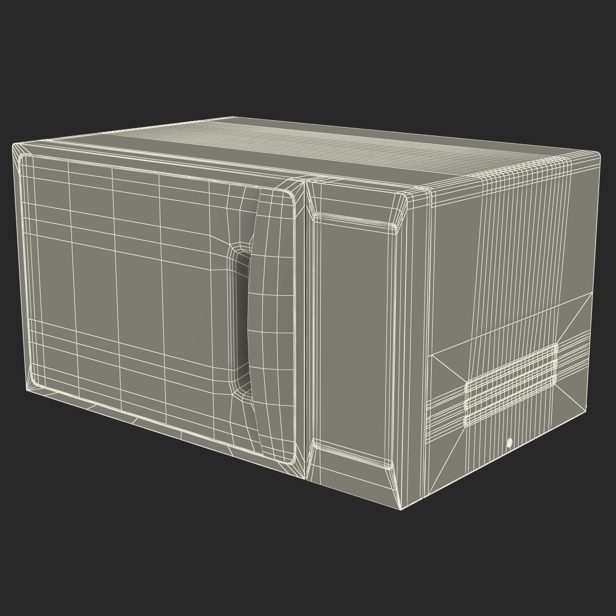 Microwave Oven 3 Generic 3D model