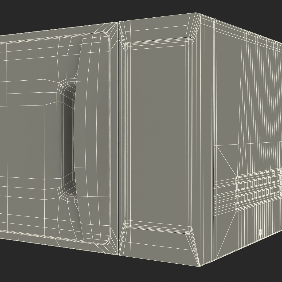 Microwave Oven 3 Generic 3D model