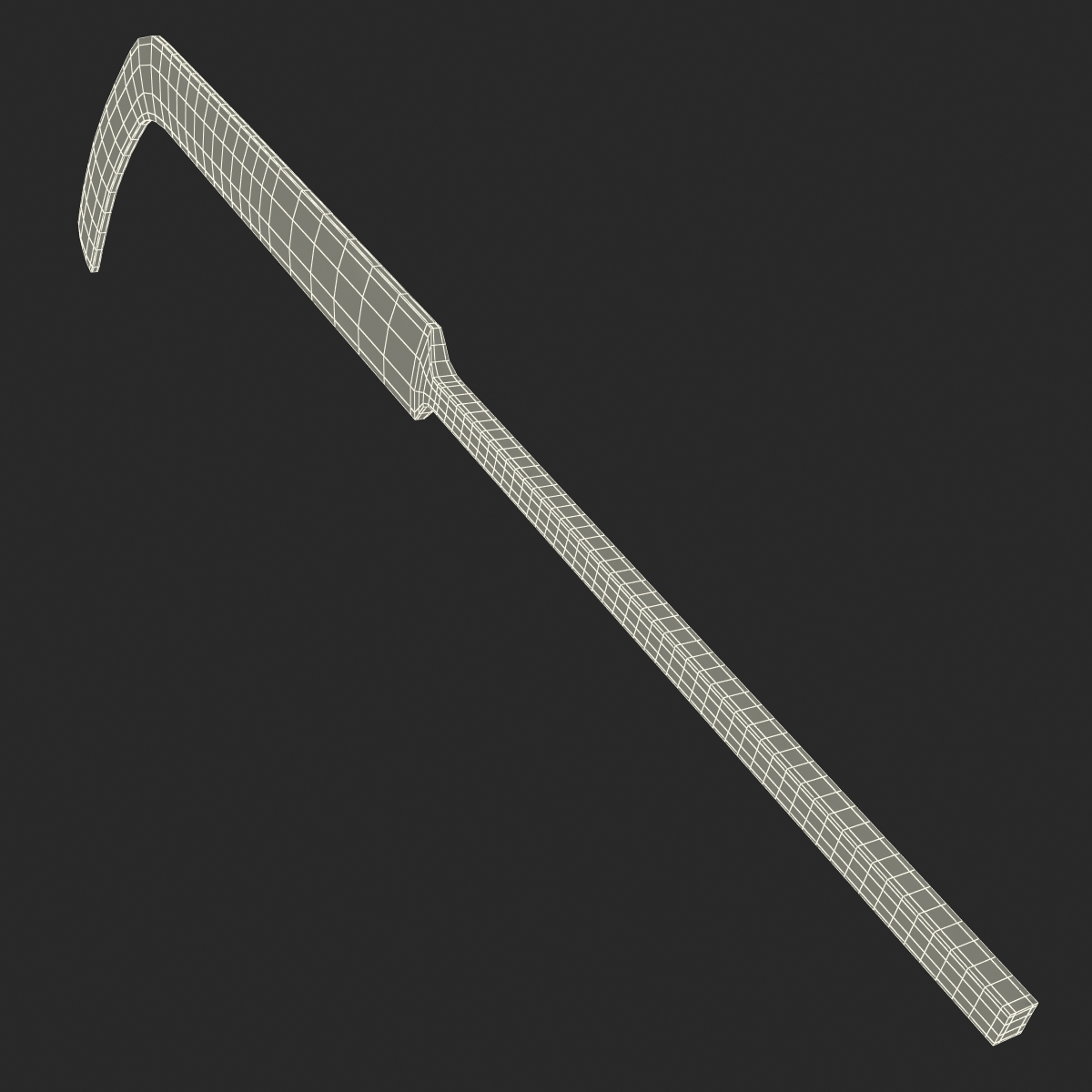 3D Goalie Hockey Stick CCM model