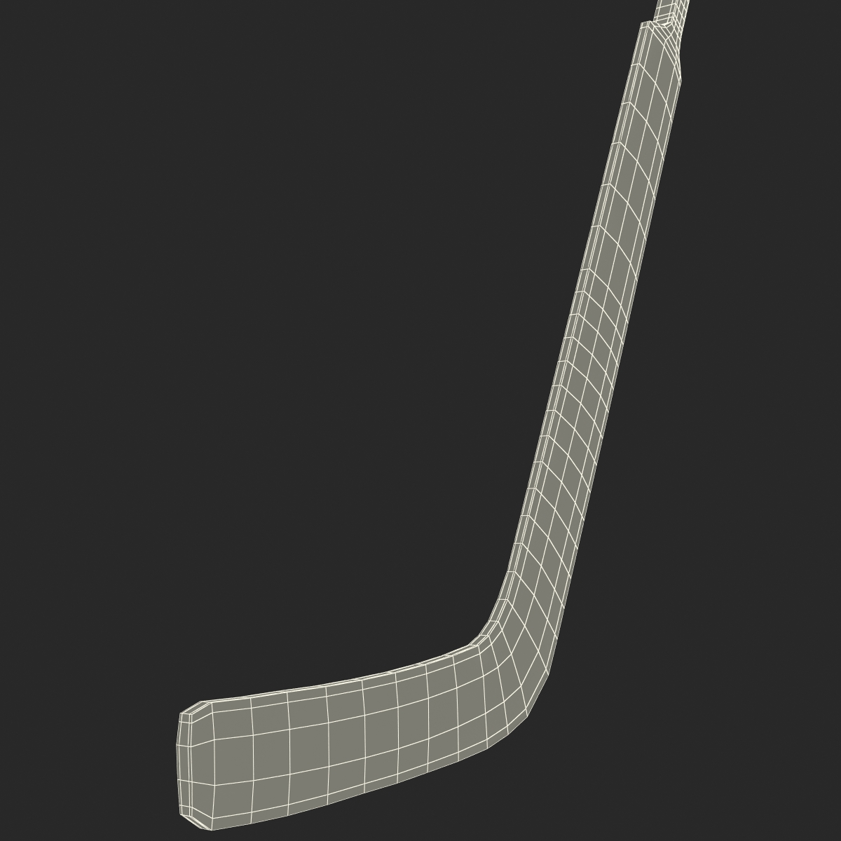 3D Goalie Hockey Stick Frontier model