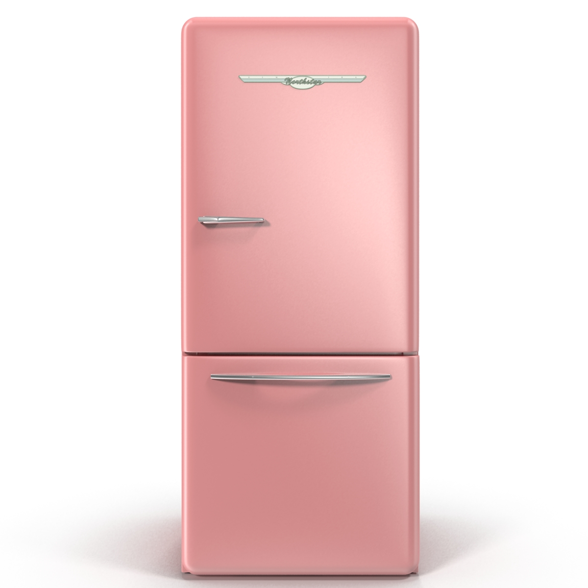 3D model Retro Refrigerator Elmira Northstar Pink