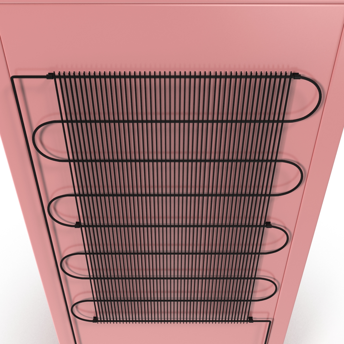 3D model Retro Refrigerator Elmira Northstar Pink