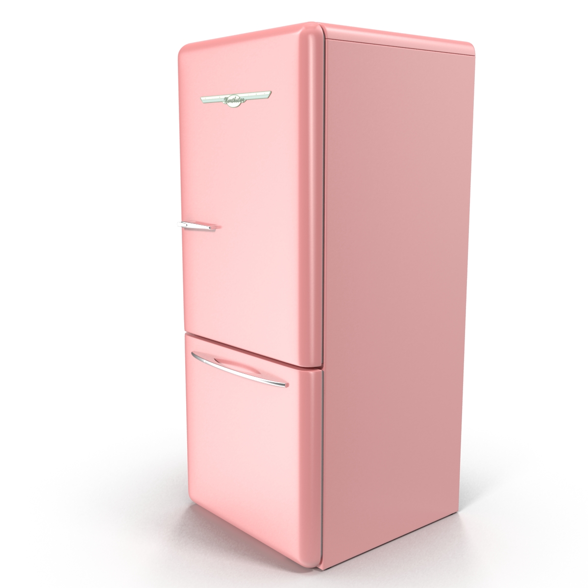 3D model Retro Refrigerator Elmira Northstar Pink