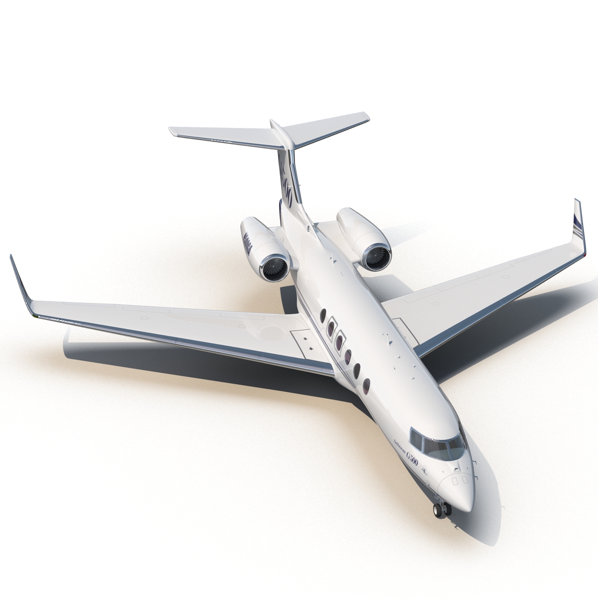 3D Business Jet Gulfstream G500 model