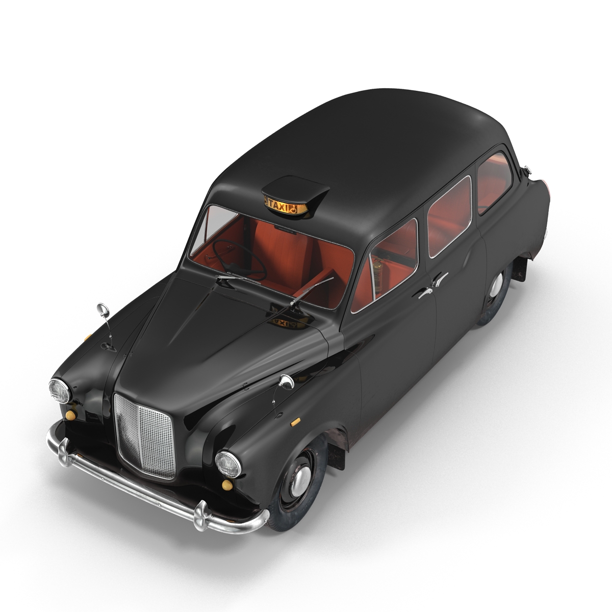 London Cab FX4 3D model