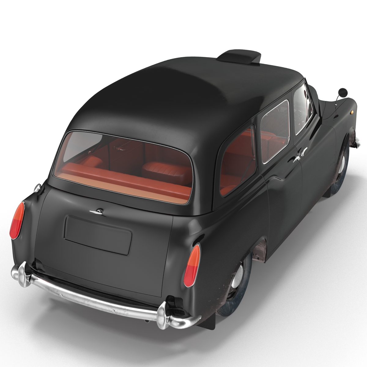 London Cab FX4 3D model