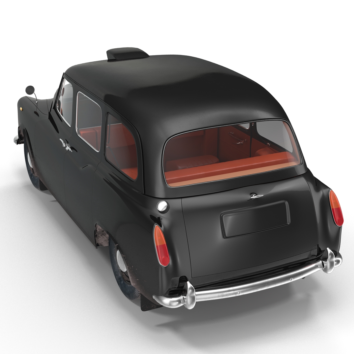 London Cab FX4 3D model