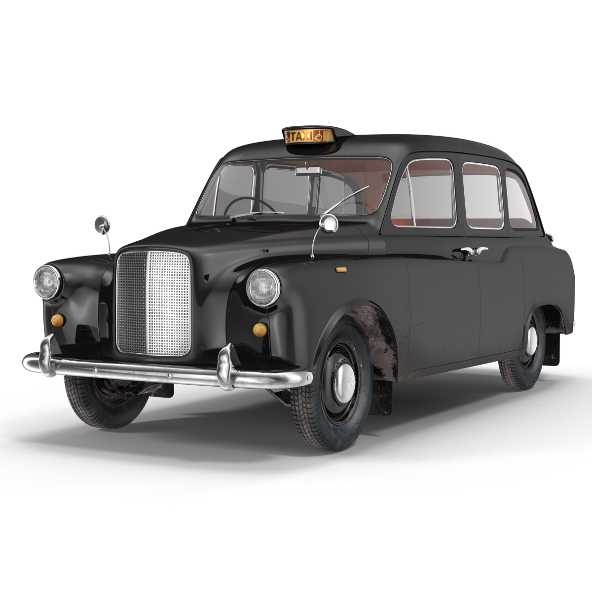 London Cab FX4 3D model