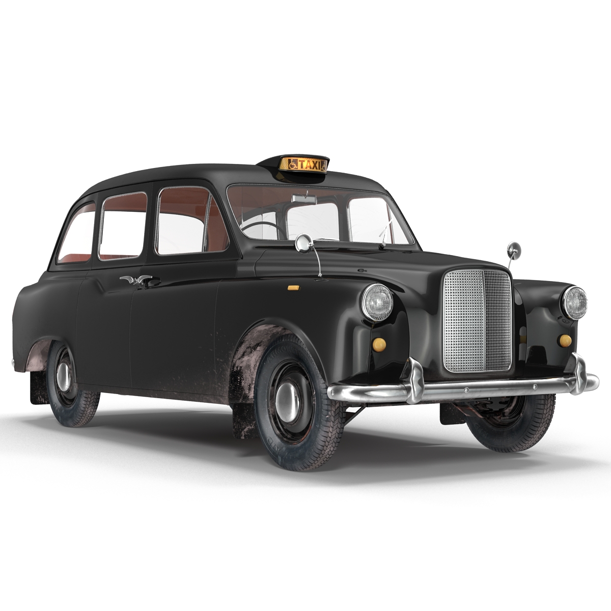 London Cab FX4 3D model