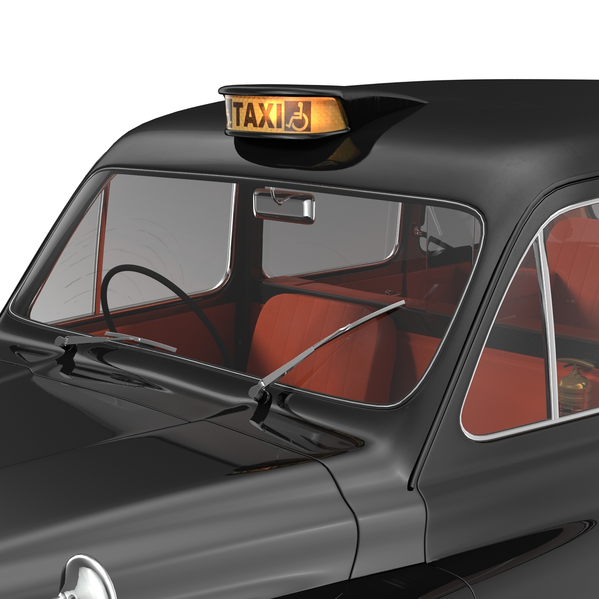 London Cab FX4 3D model