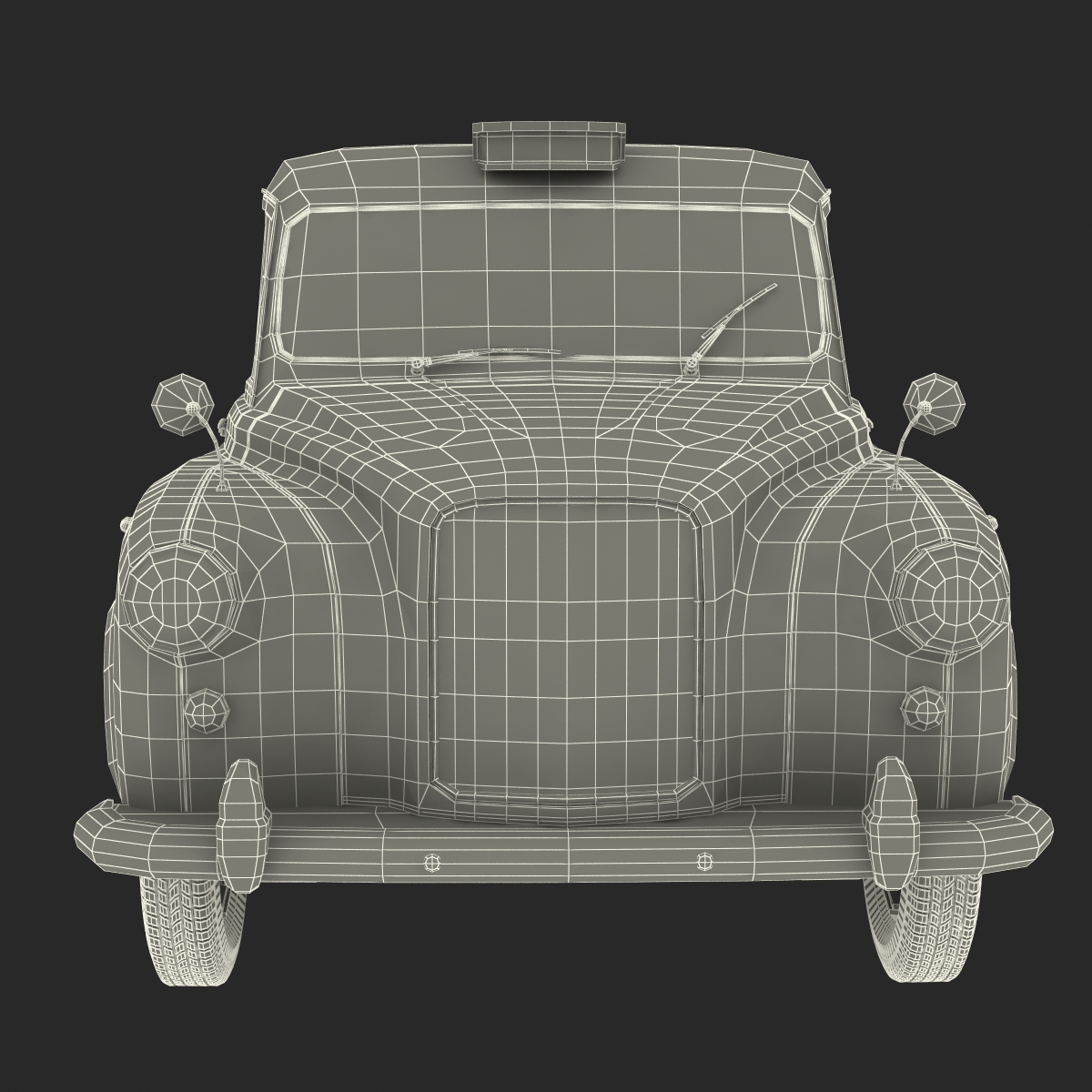 London Cab FX4 3D model