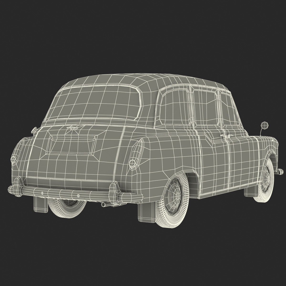 London Cab FX4 3D model