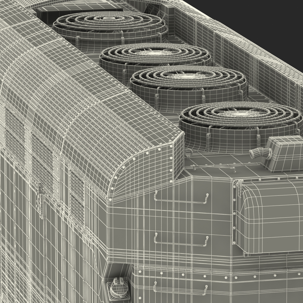 Diesel Electric Locomotive F59 PHI Coaster 3D