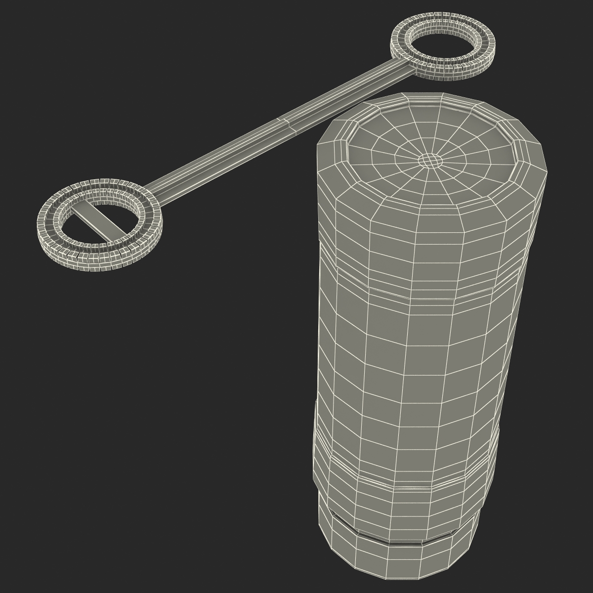 3D Bubbles Bottle and Wand model