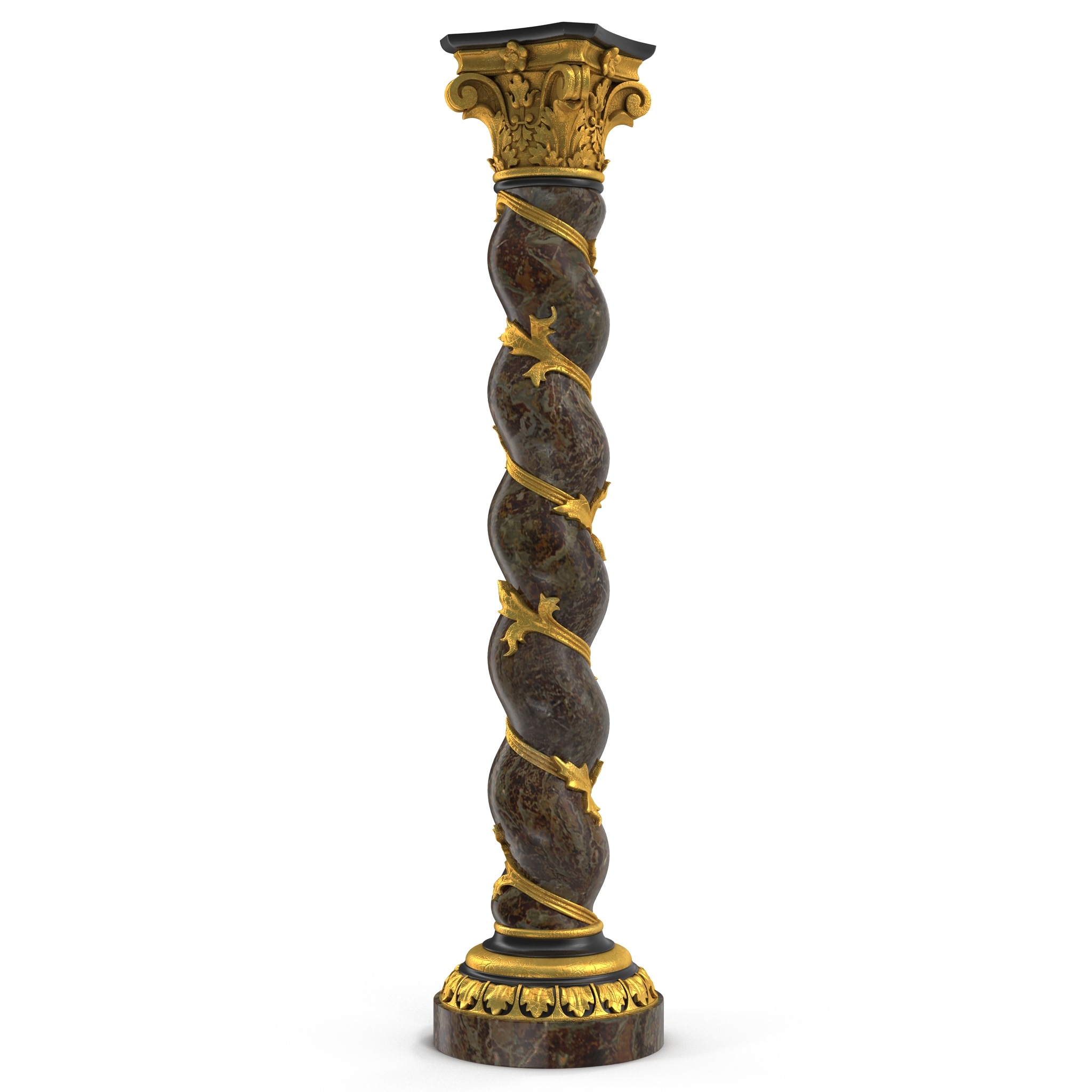 3D Solomonic Column