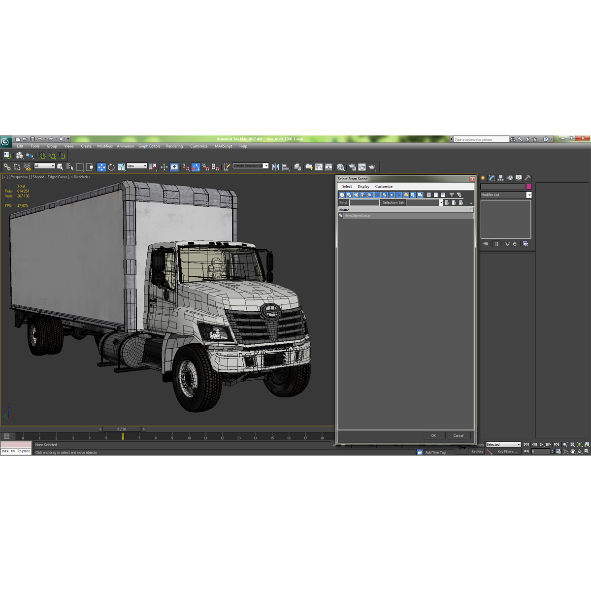 Box Truck 3D model