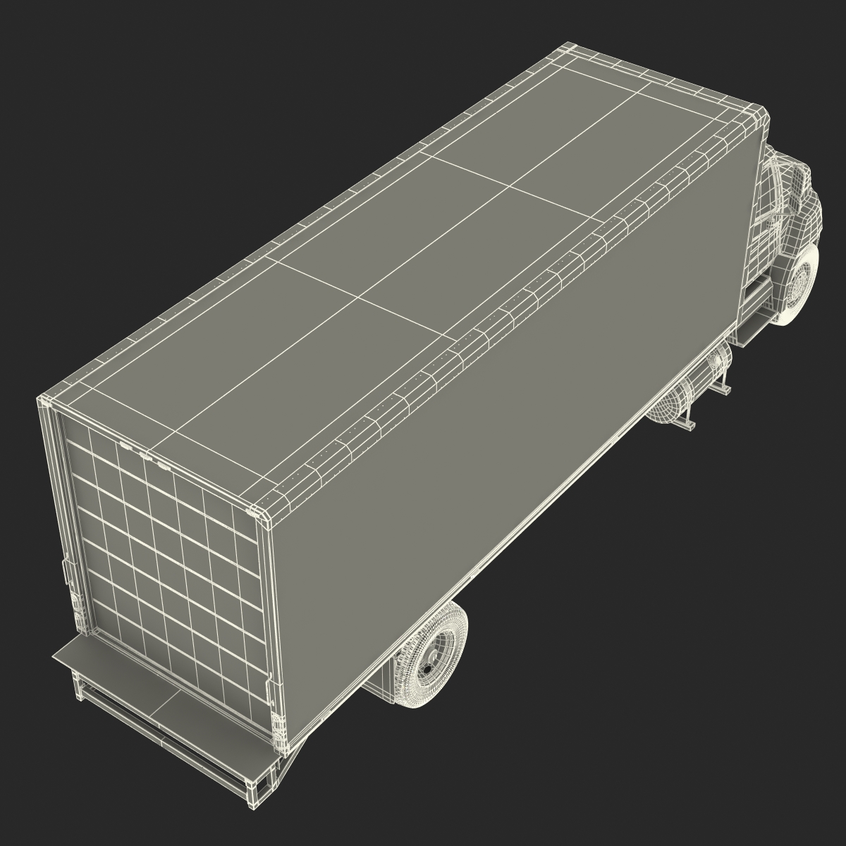 Box Truck 3D model