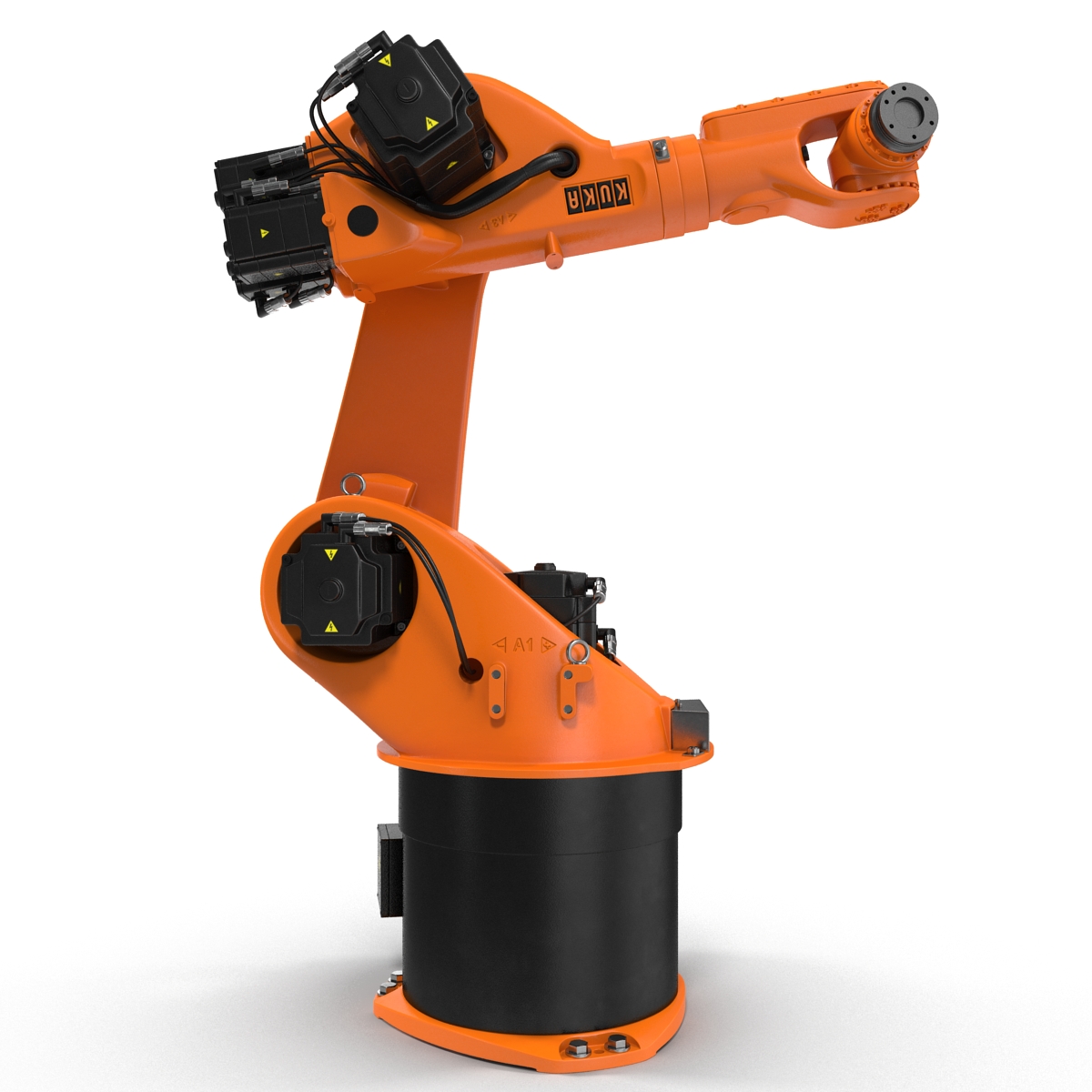 3D model Kuka Robot KR 30 3 Rigged