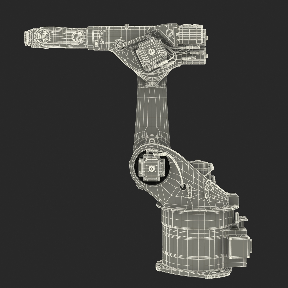 3D model Kuka Robot KR 30 3 Rigged