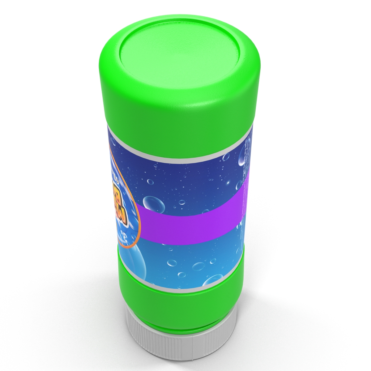 Bubbles Bottle 3D model