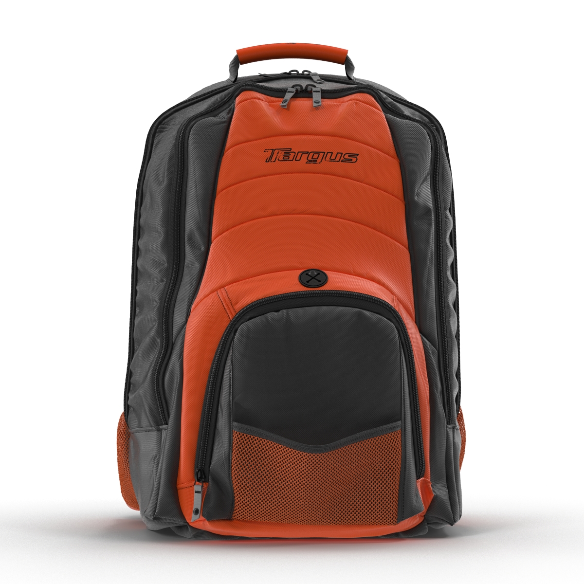 3D Backpack Black Orange