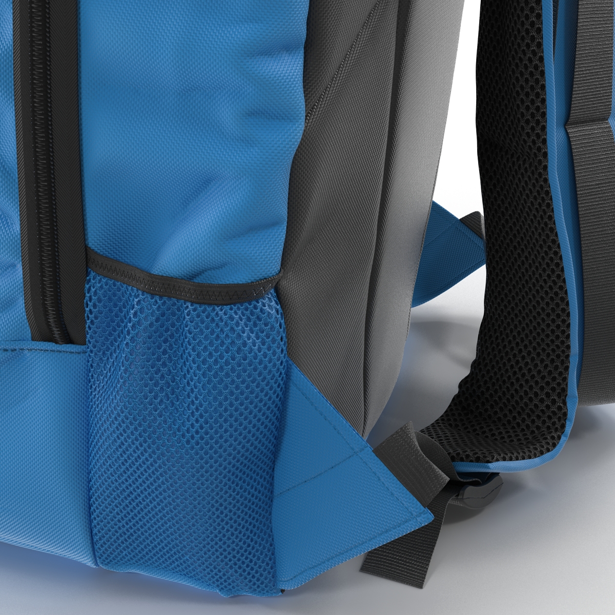 3D Backpack Blue model