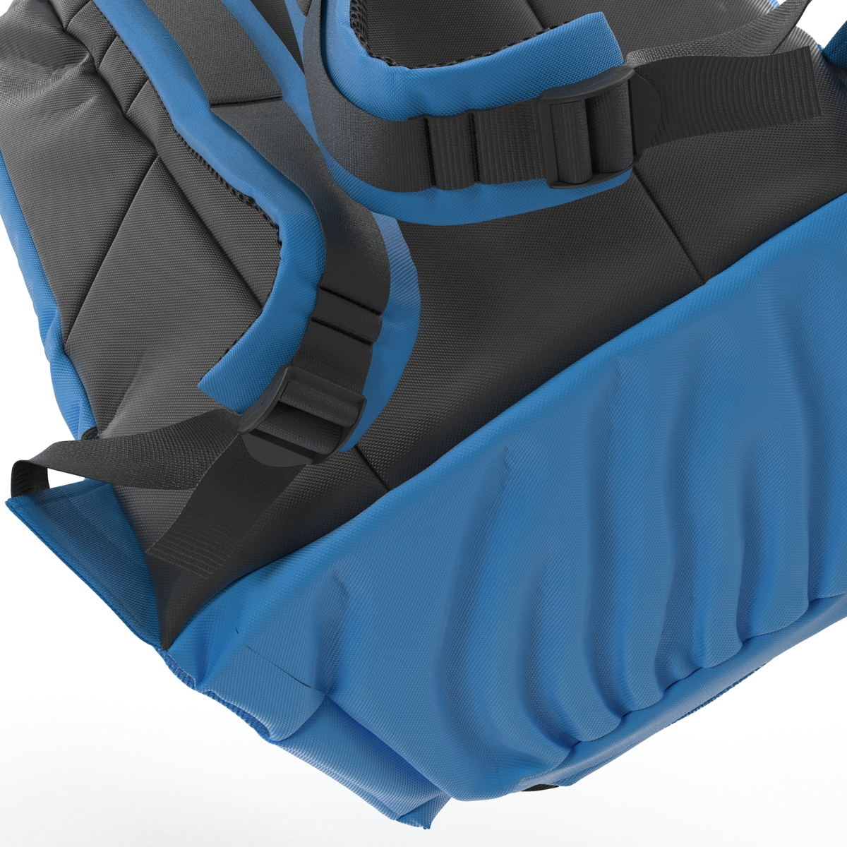 3D Backpack Blue model