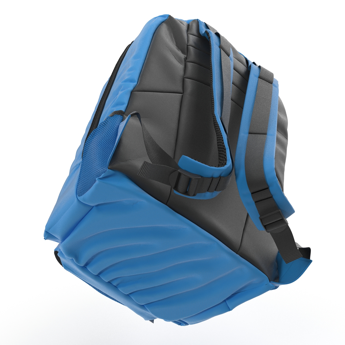 3D Backpack Blue model