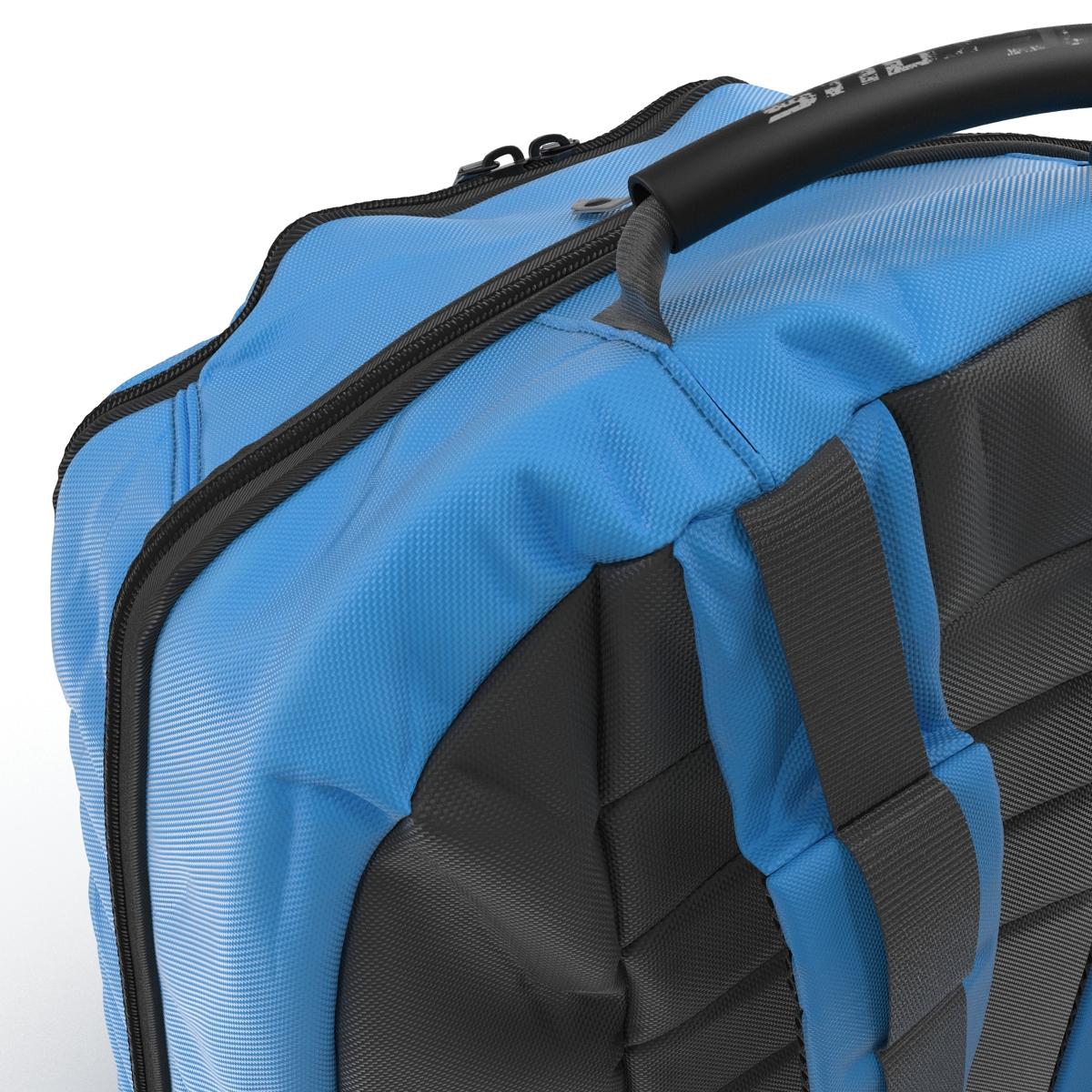 3D Backpack Blue model