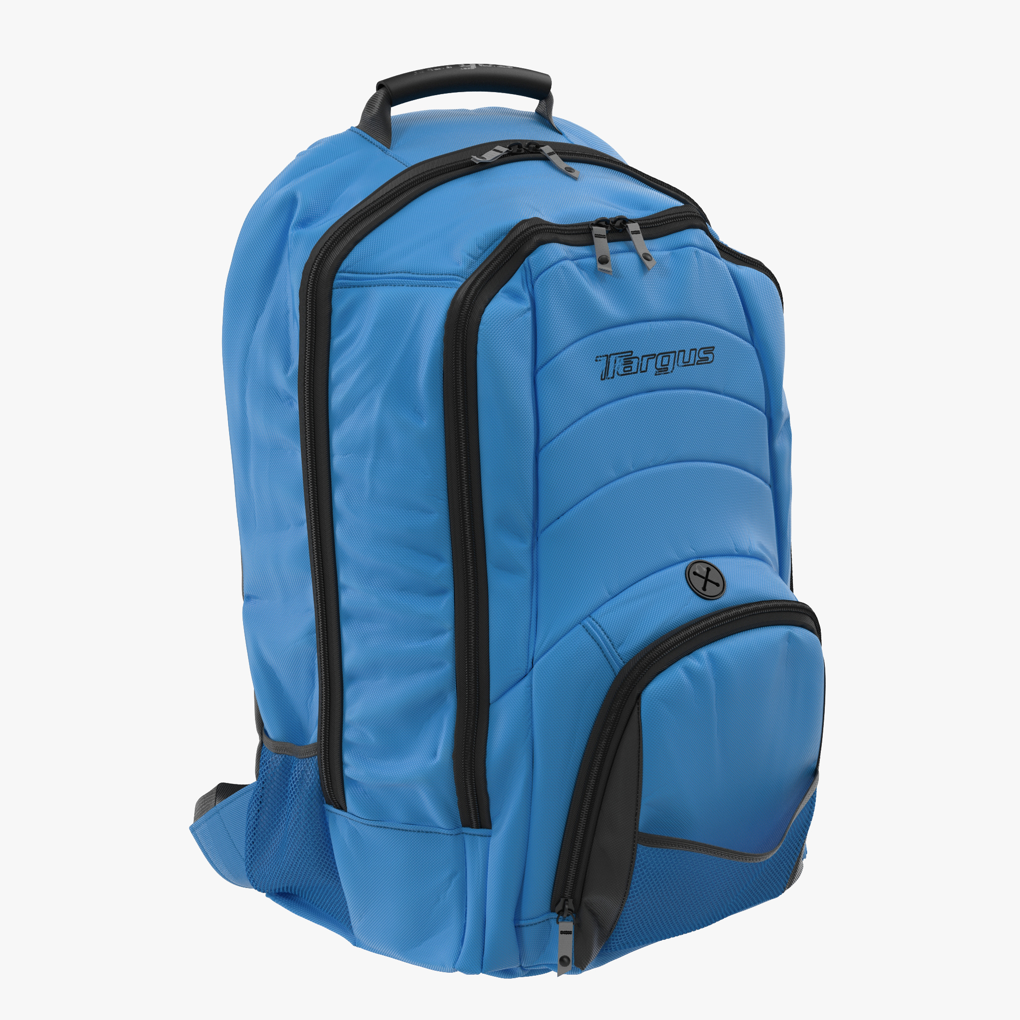 3D Backpack Blue model