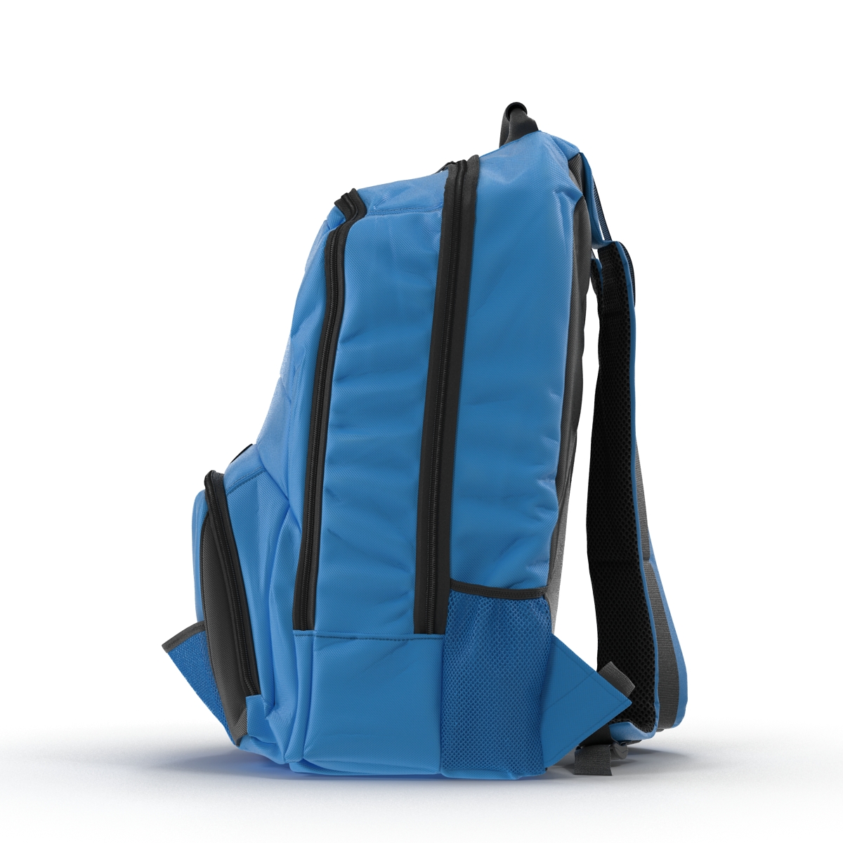 3D Backpack Blue model