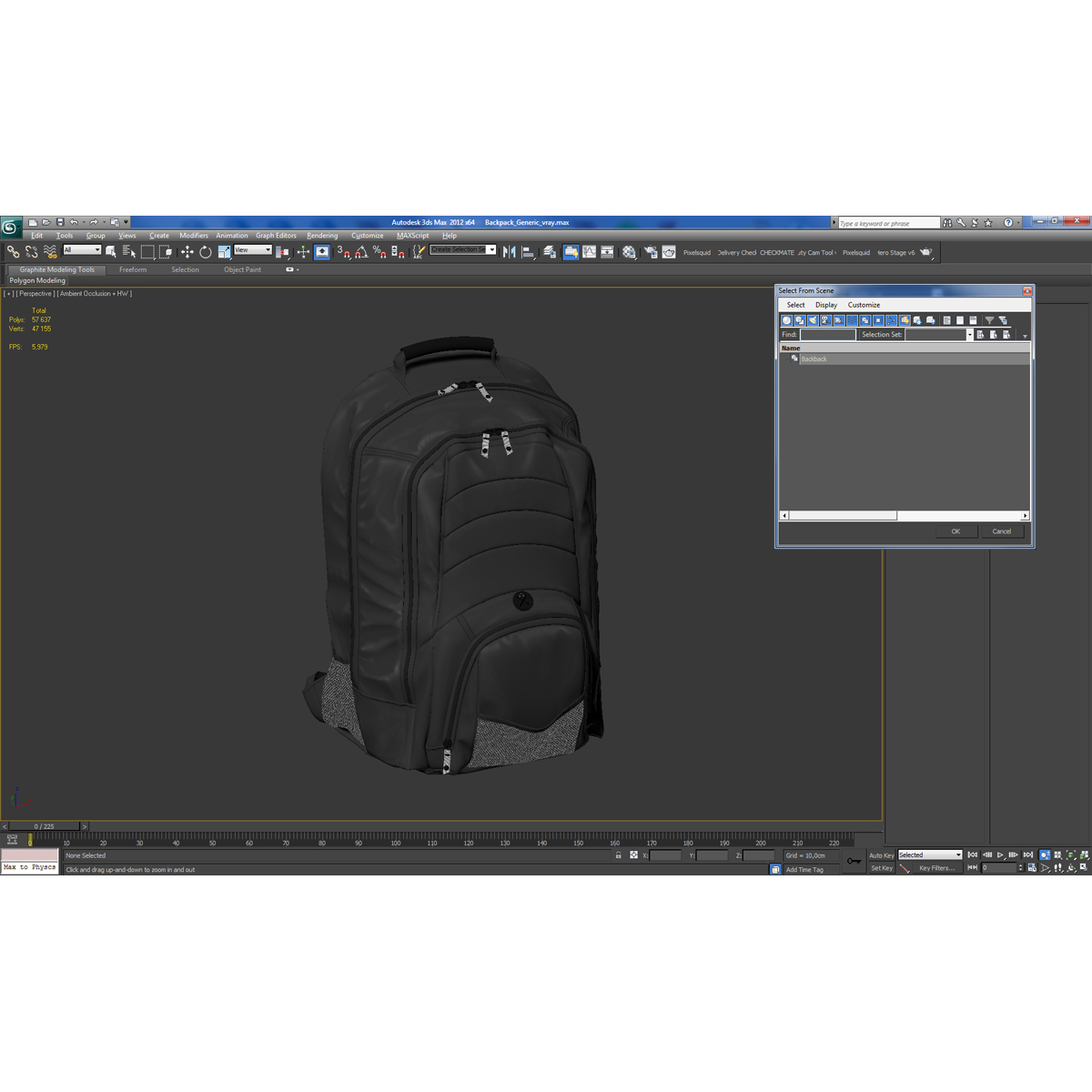 3D Backpack Generic